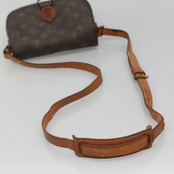 Authentic LOUIS VUITTON Monogram Saint Cloud MM Shoulder Bag M51243 LV - Picture 13 of 16